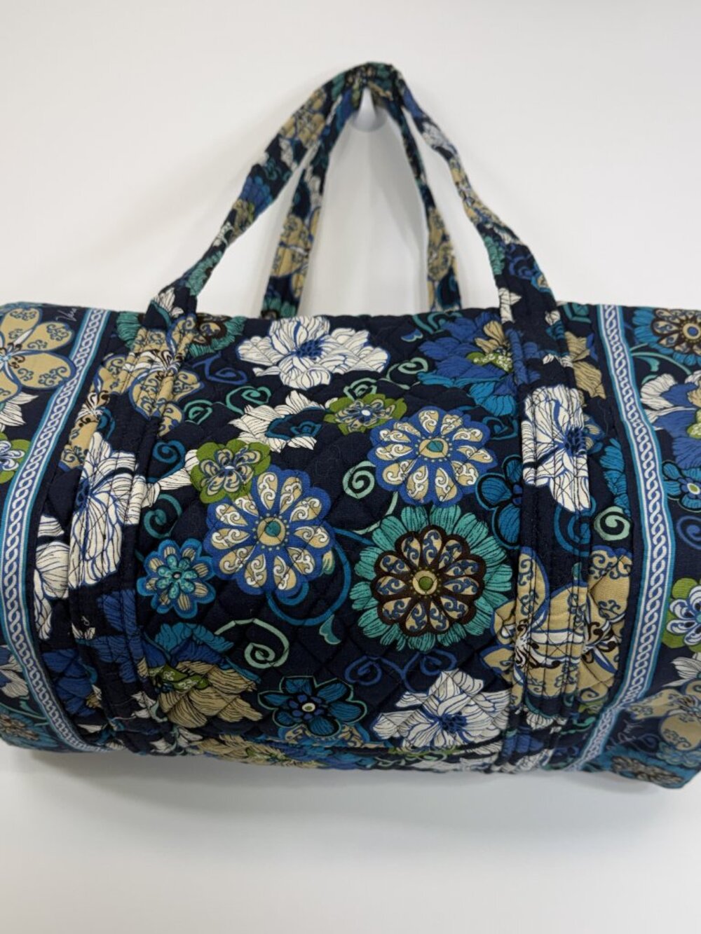 Vera Bradley Small Duffel Bag Travel Gym Overnight Retired Mod Floral Purse #1